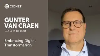 Гюнтер Ван Краен &mdash; директор по информационным технологиям в Bekaert &mdash; цифровая трансформация