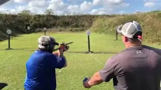 TwoGunTerry shooting Rimfire Rifle Open Gun Steel Challenge OK Corral 11-11-18