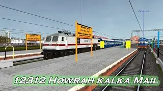Asanol to Durgapur train journey //Msts Gamelplay