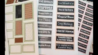 Fun ways to use labels in your journal or craft