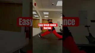 Learn how to break dance with 4 steps easy routine #danceworkout #quarantinedance #everybodydance
