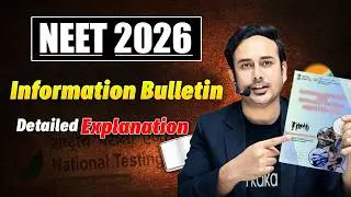 NTA NEET 2026 Information Bulletin All Rules and Changes Explained | #neet2026 #mbbs
