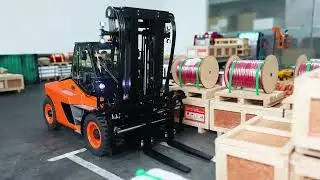 LESU Aoue-LD160S 1:14 Metal RC Hydraulic Forklifts for Linde Trucks Assembled