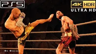 UFC 4 (PS5) 4K HDR Gameplay | Jos&eacute; Aldo x Conor McGregor (Oct&oacute;gono Muay Thai)