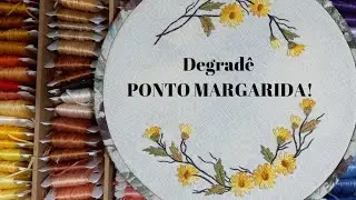 Aprenda a criar efeito DEGRADÊ com o PONTO MARGARIDA!