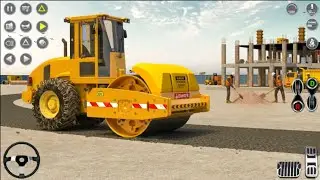 Us Road Construction Simulator Gameplay - Road Construction 3d -  Android Games #games