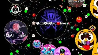 Directo 🔴 Agar.io Andry2025 💥 the SaavedraAgarYT🇲🇽 live macro zoom fis lag Svd clan