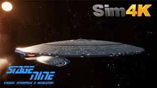 Enterprise-D - Deck Tour Series Intro 4K