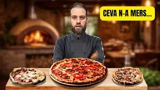 Am făcut PIZZA pe LEMNE acasă… n-a ieșit cum mă așteptam!