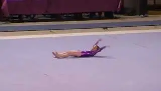 comp&eacute;tion de gym Emma 6 ans 
