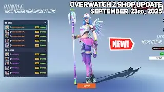 *НОВЫЙ* МЕГАНАБОР МУЗЫКАЛЬНОГО ФЕСТИВАЛЯ! Обновление магазина Overwatch 2 [23 сентября 2025 г.]