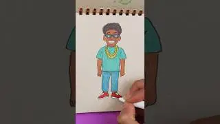 Mc Xangai Speed Drawing 🎨 #trending #art #shorts