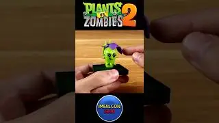 CREATING DUSK LOBBER WITH CLAY #clayfigure  #clayart #pvz #pvz2 #reels #viral #shorts #asmr #clay