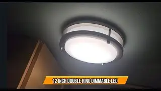 12 Inch Double Ring Dimmable LED