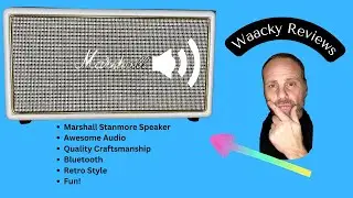 Marshall Stanmore Speaker with Bluetooth.