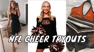 NFL Cheer Tryout Process | Year 2- including dances