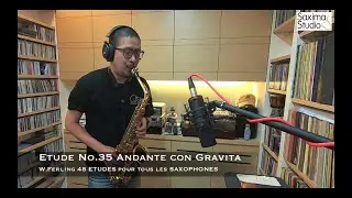 〈 Etude No.35 〉from 48 ETUDES / W.Ferling / Saxophone Classique 🎻