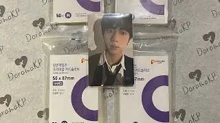 Protege tus KPOP Photocards y Postcards con sleeves POPCORN games.