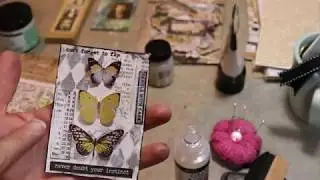 Artist Trading Card Mixed Media