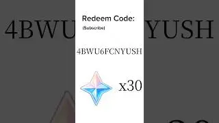 New Redeem Code 5.8 #genshinimpact #genshin #redeemcode #hoyoverse #hoyocreators