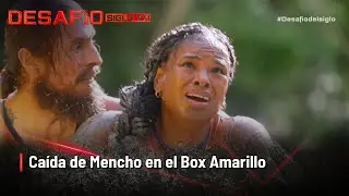 Mencho llora desconsoladamente al caerse en el Box Amarillo | Desaf&iacute;o del Siglo