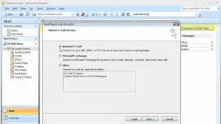 How to set up your email in Outlook 2007 on PC | SWiM Communications