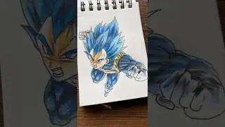Drawing vegeta full body || dragon ball characters drawing || #animedrawing #goku #vegeta #art