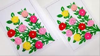 Amazing Woolen Craft Ideas | How to Make a Woolen Showpiece For Home Decor
