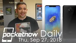 Huawei Mate 20 Pro Impressive Specs, OnePlus 6T 3D Renders & more - Pocketnow Daily