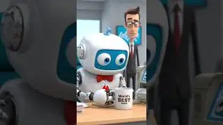 #FunnyRobot#CartoonComedy #Office#AnimatedFun #SlapstickCartoon #SleepyRobot #RobotLOL#ViralCartoon