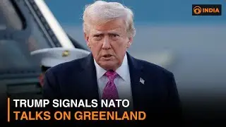Trump Signals NATO Talks on Greenland & more news | DD India Live | 7:30 PM IST