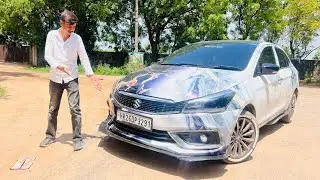 One in india Modify Ciaz With Dual tone marble Wrap /Cost??? #trending #modifiedciaz #oneinindia
