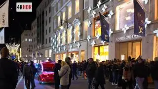 London Walk | World's Most Expensive Shopping Street [4K HDR]
