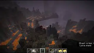 adventure travel: finding Nether Fortress treasure chests, a bit scary