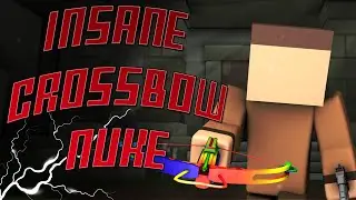 INSANE FLAWLESS NUKE WITH THE *CROSSBOW*  [Krunker.io]