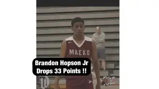 Brandon Hopson Jr DROPS 33 POINTS at the City Of Roses Tournament!!!