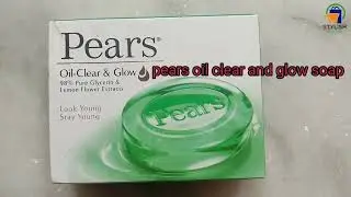 Pears oil clear and glow #lemon extracts #soap #review best by #jrparida.....#india