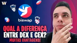 BISWAP - QUAL A DIFEREN&Ccedil;A ENTRE A DEX E UMA CEX? | Vale muito mais a pena uma DEX!!!