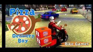 Pizza Delivery Boy&nbsp;Gameplay 🍕: Bike Games - First 5 minutes || #pizzadeliveryboy