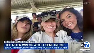 ABC7 Chicago: Roxy Brown Blood Recipient and Donor Story