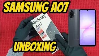 Распаковка Samsung A07