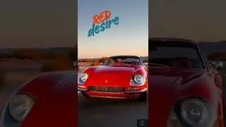 Ferrari GT &ndash; Born for Fire 🔥 #carshorts #classiccars #americanicon #carlovers #synthsouls