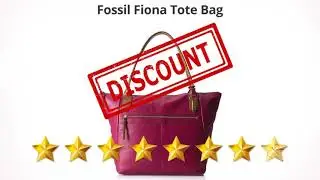 Fossil Fiona Tote Bag  | Review and Discount