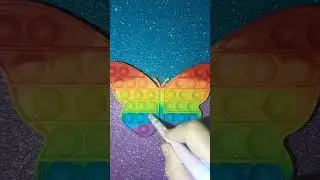 Satisfying butterfly pop It ASMR #cutecutter #shorts  #fidget