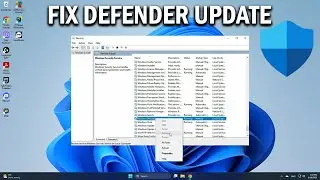 How To Fix Windows Defender Update Problem - Easy Fix