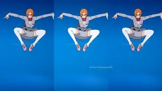 Fortnite Trinity's Kick Emote With Orihime Inoue Skin Thicc 🍑😜😍