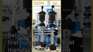 Beijing launches first humanoid robot pilot manufacturing platform