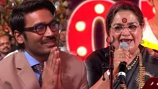 Usha Uthup and Dhanush sing Why This Kolaveri Di Song.
