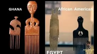 THE ANCIENT EGYPTIANS USED AFRO COMBS