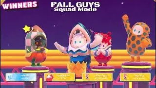 Fall Guys Season 4 Squad Mode Win